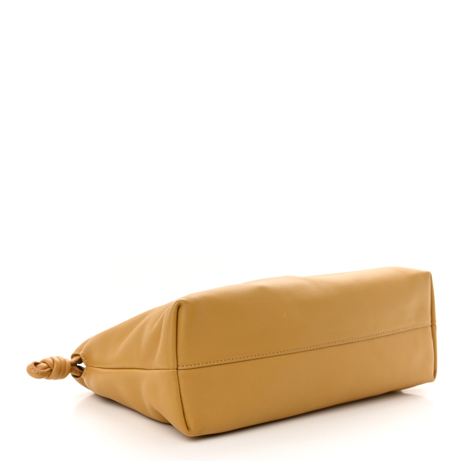 Mellow Nappa Donut Medium Chain Flamenco Knot Clutch Sahara