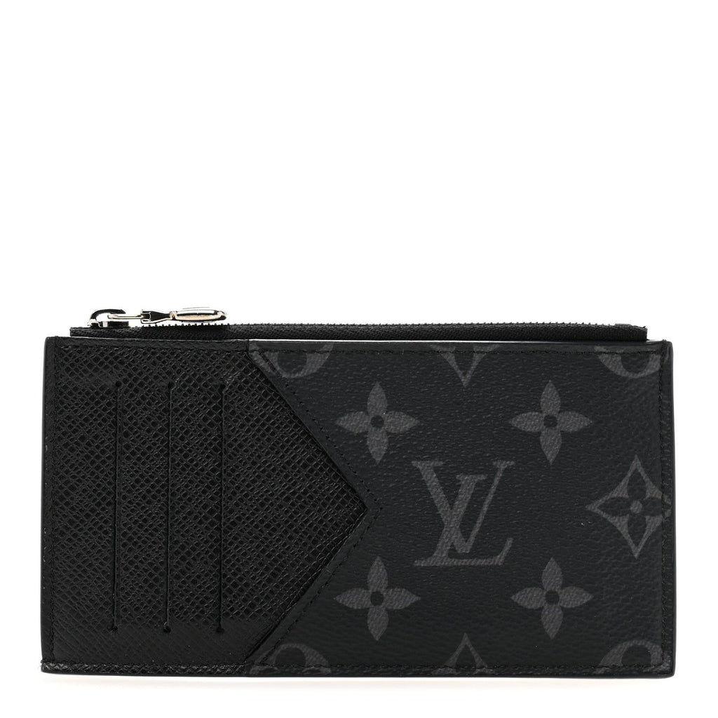 Monogram Eclipse Taiga Coin Card Holder