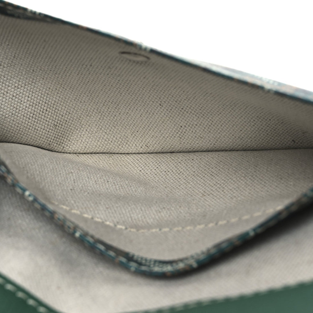 Goyardine Pouch Green