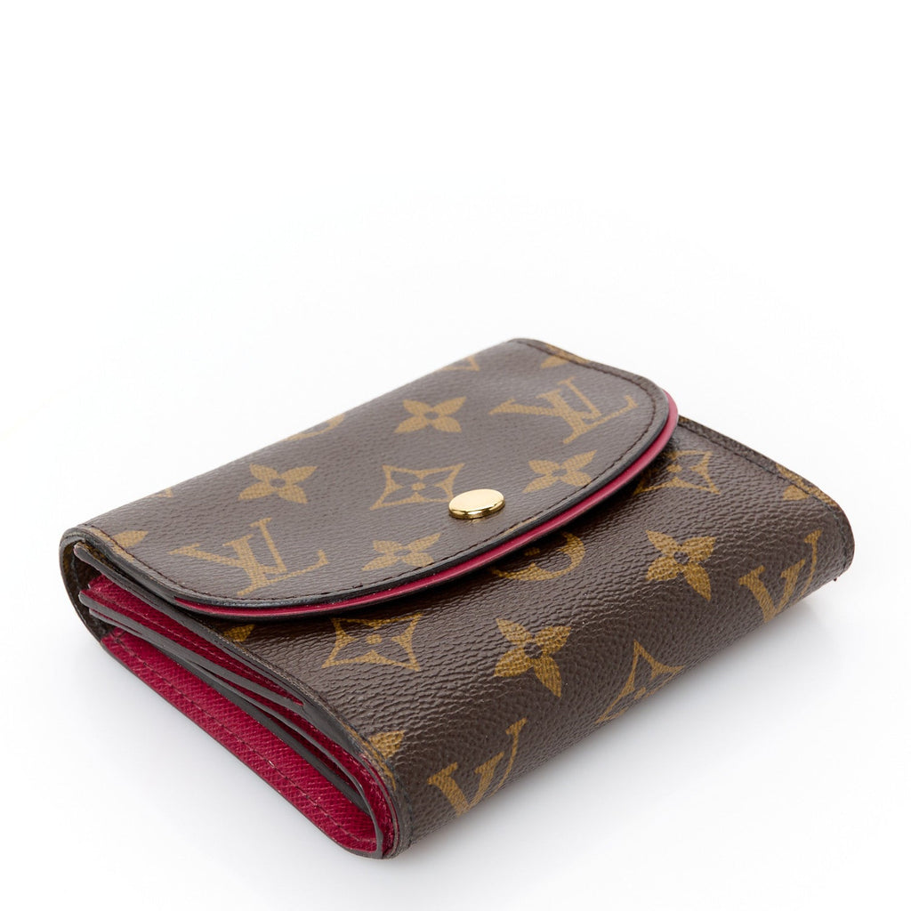 Monogram Ariane Compact Wallet Fuchsia