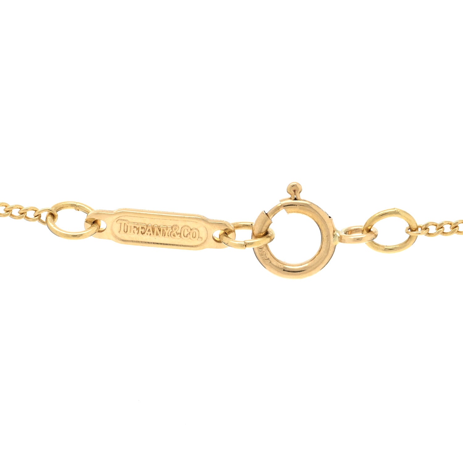 18K Yellow Gold Lapis Lazuli Crossover Heart Pendant Necklace