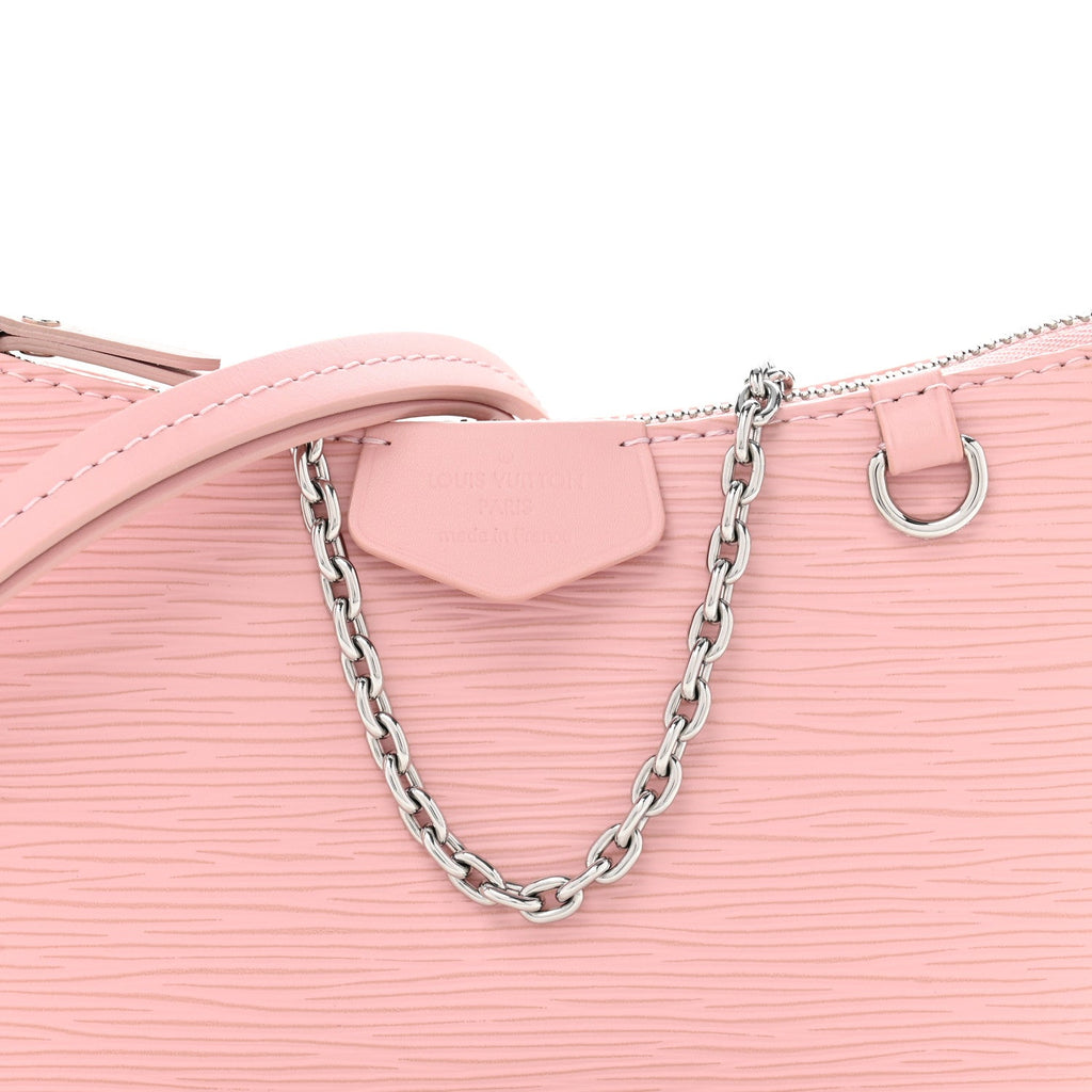 Epi Easy Pouch On Strap Rose Ballerine