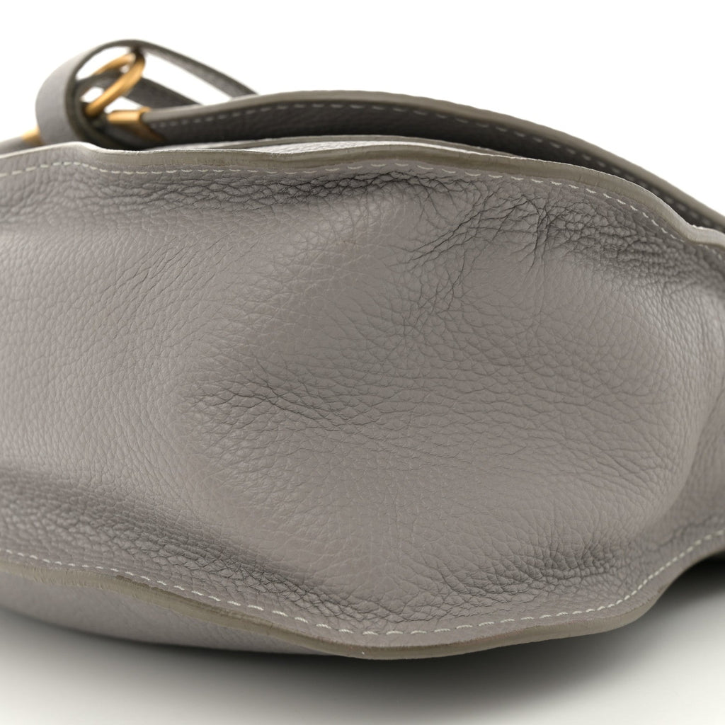 Calfskin Medium Marcie Satchel Cashmere Grey