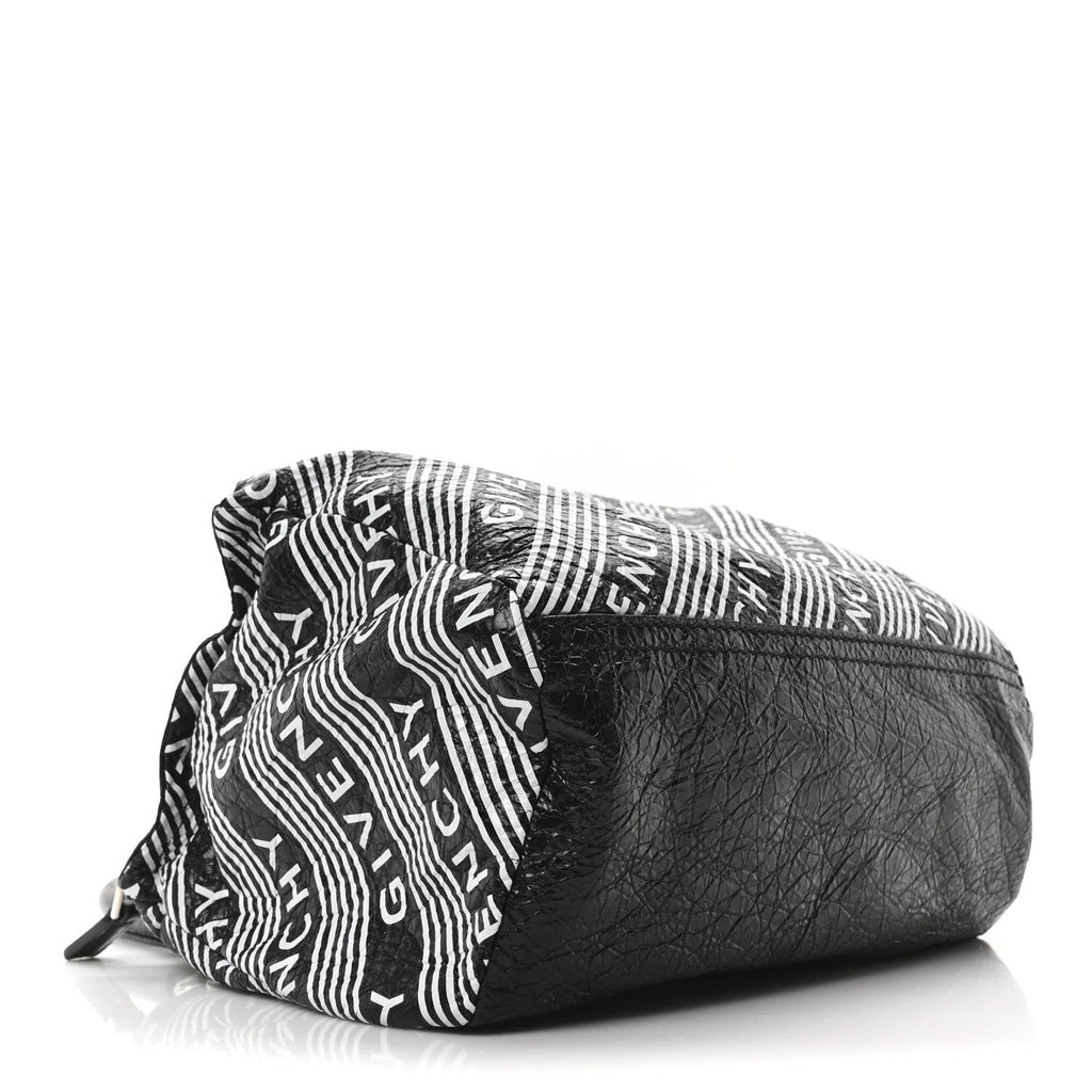 Lambskin Small Logo Pandora Black