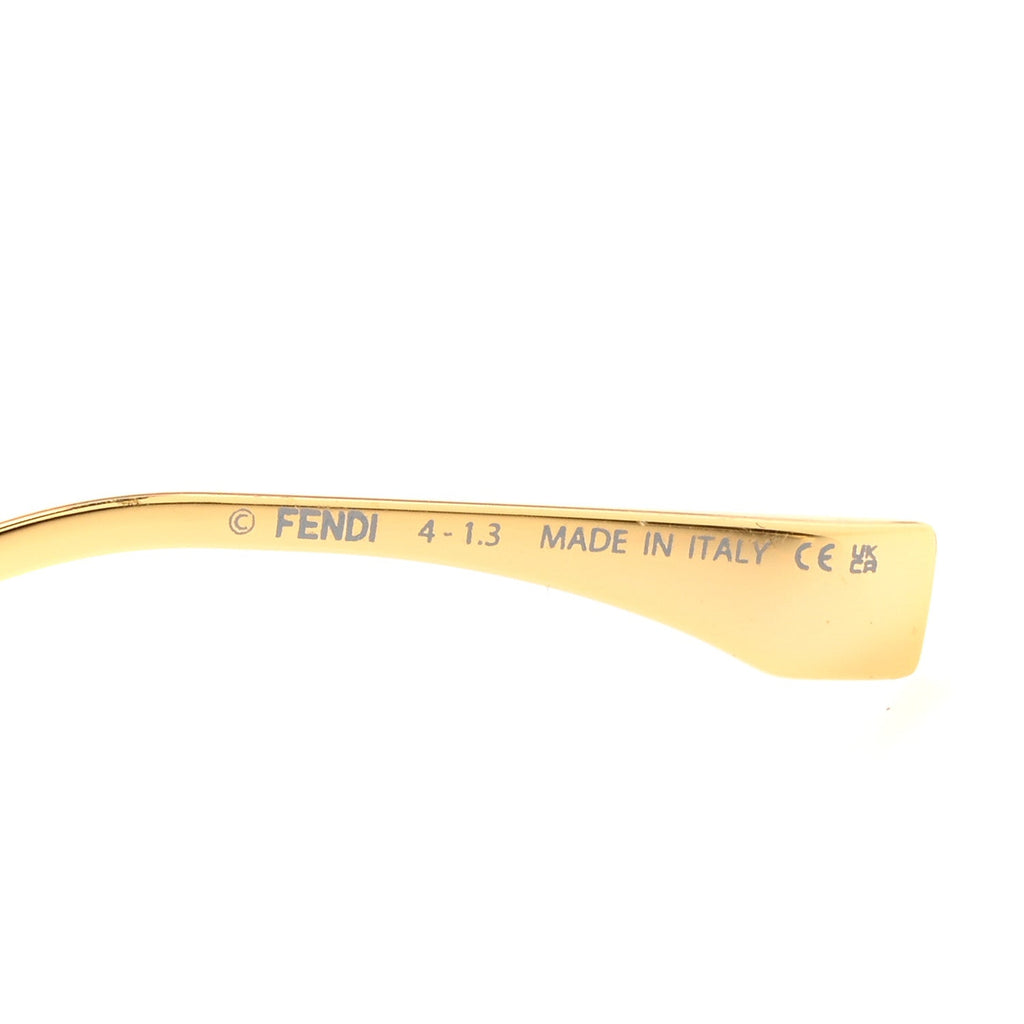 Acetate Fendigraphy Sunglasses FE40083U Gold
