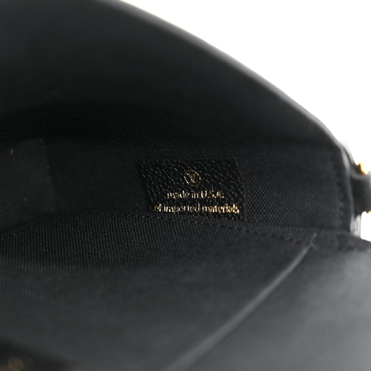 Empreinte Pochette Felicie Chain Wallet Black