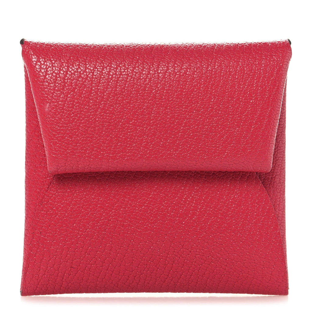 Chevre Mysore Bastia Coin Purse Rose Shocking