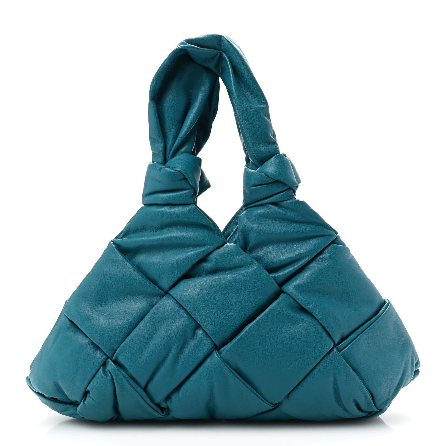 Lambskin Padded Lock Tote Blaster