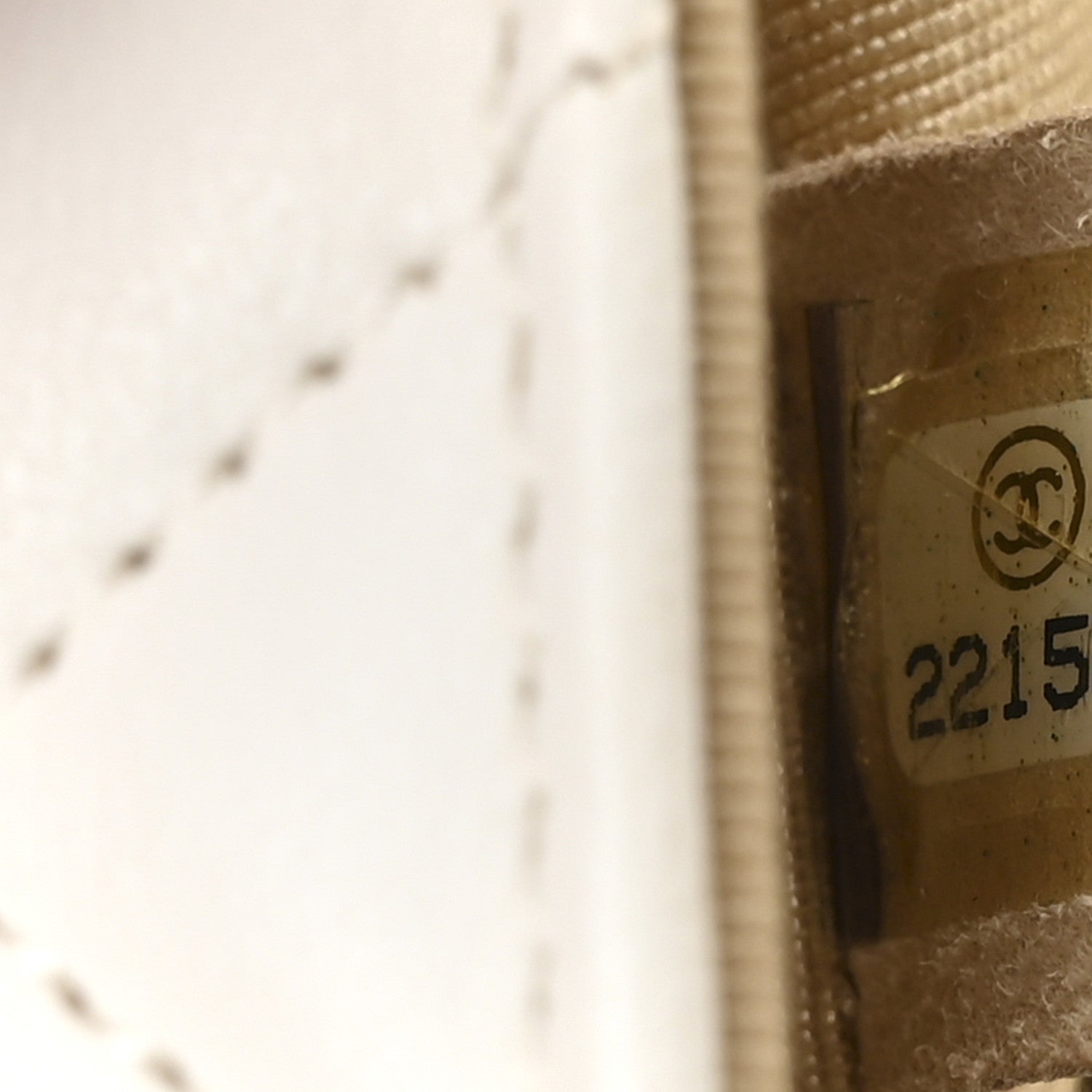 Lambskin Quilted Cockpit Flap Bag White