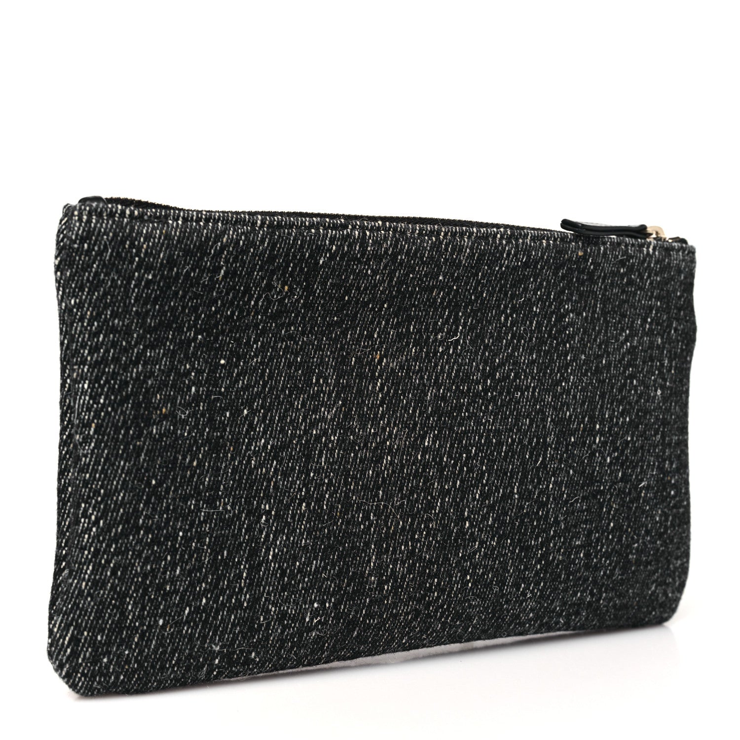 Denim Small Deauville Zipped Pouch Dark Blue