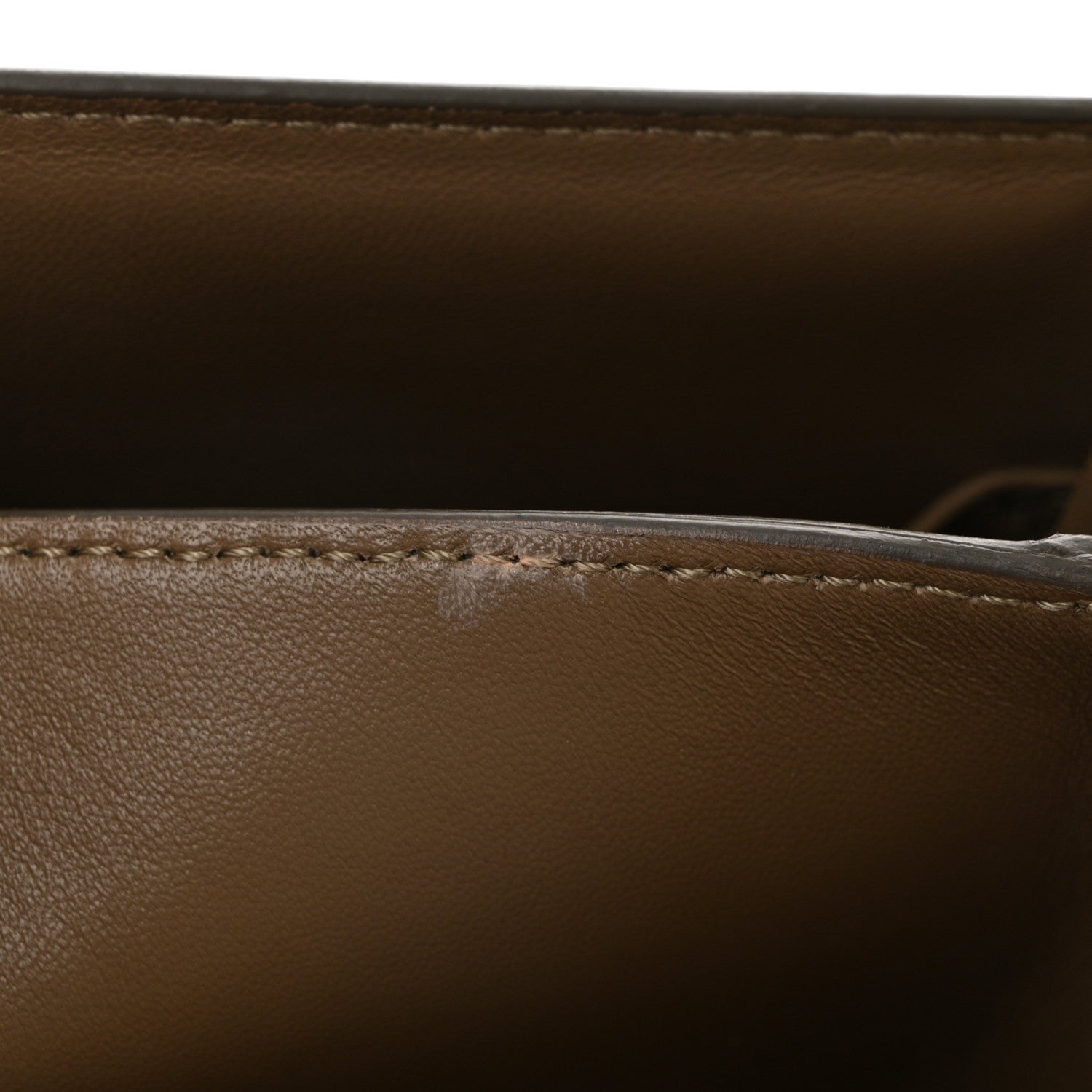 Liege Calfskin Medium Classic Box Flap Bag Taupe