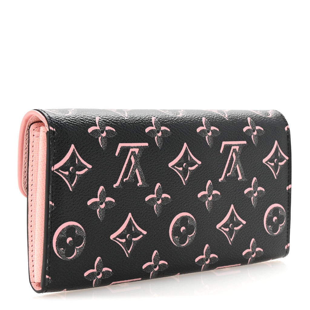 Monogram Fall For You Sarah Wallet Black