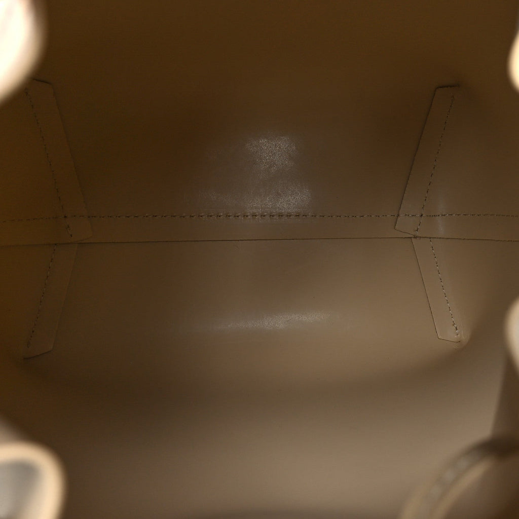 Calfskin Mini Bucket Bag Dune