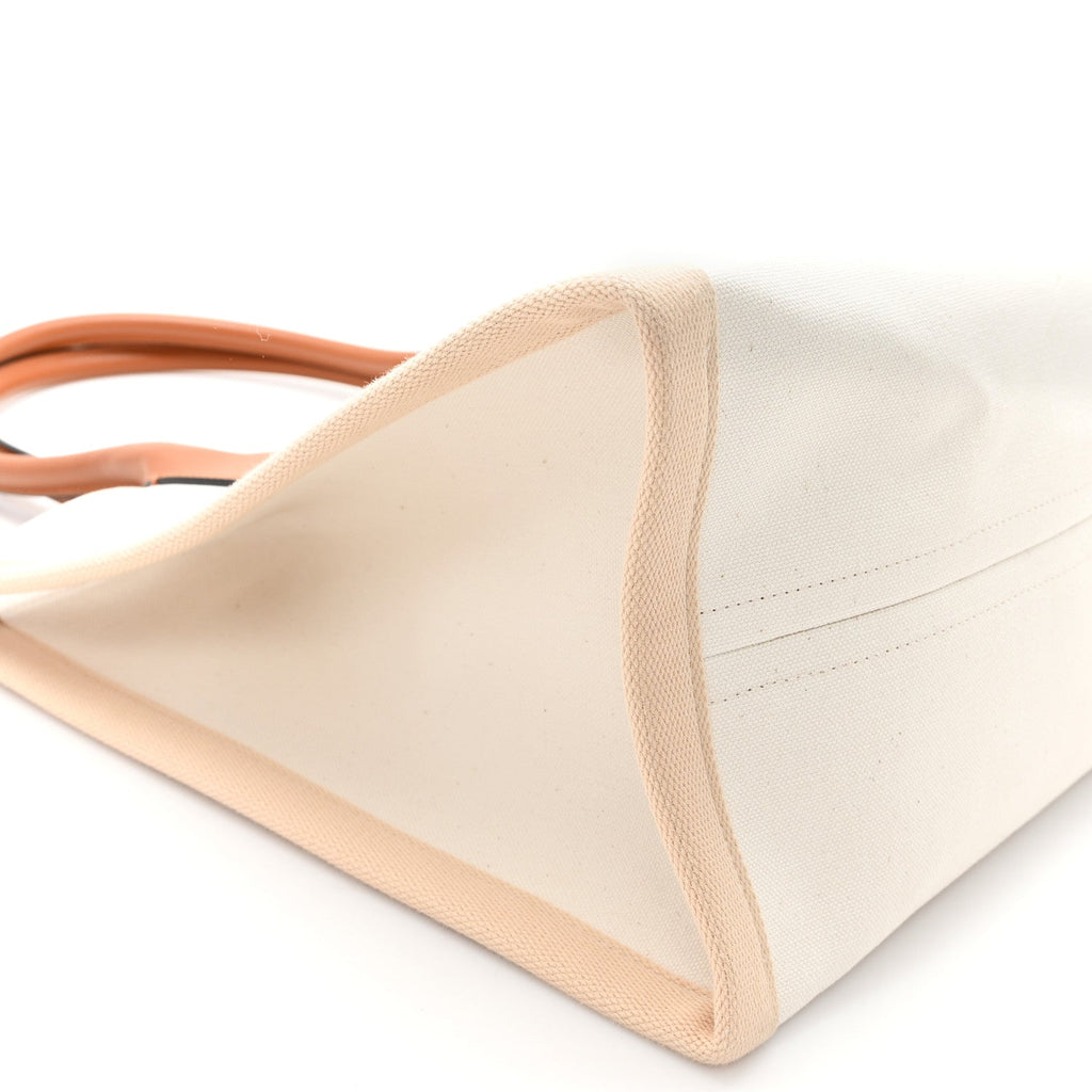 Canvas Nastroloubi Tote Natural Black