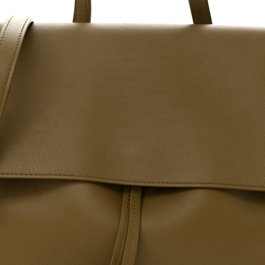 Calfskin Soft Lady Bag Bamboo