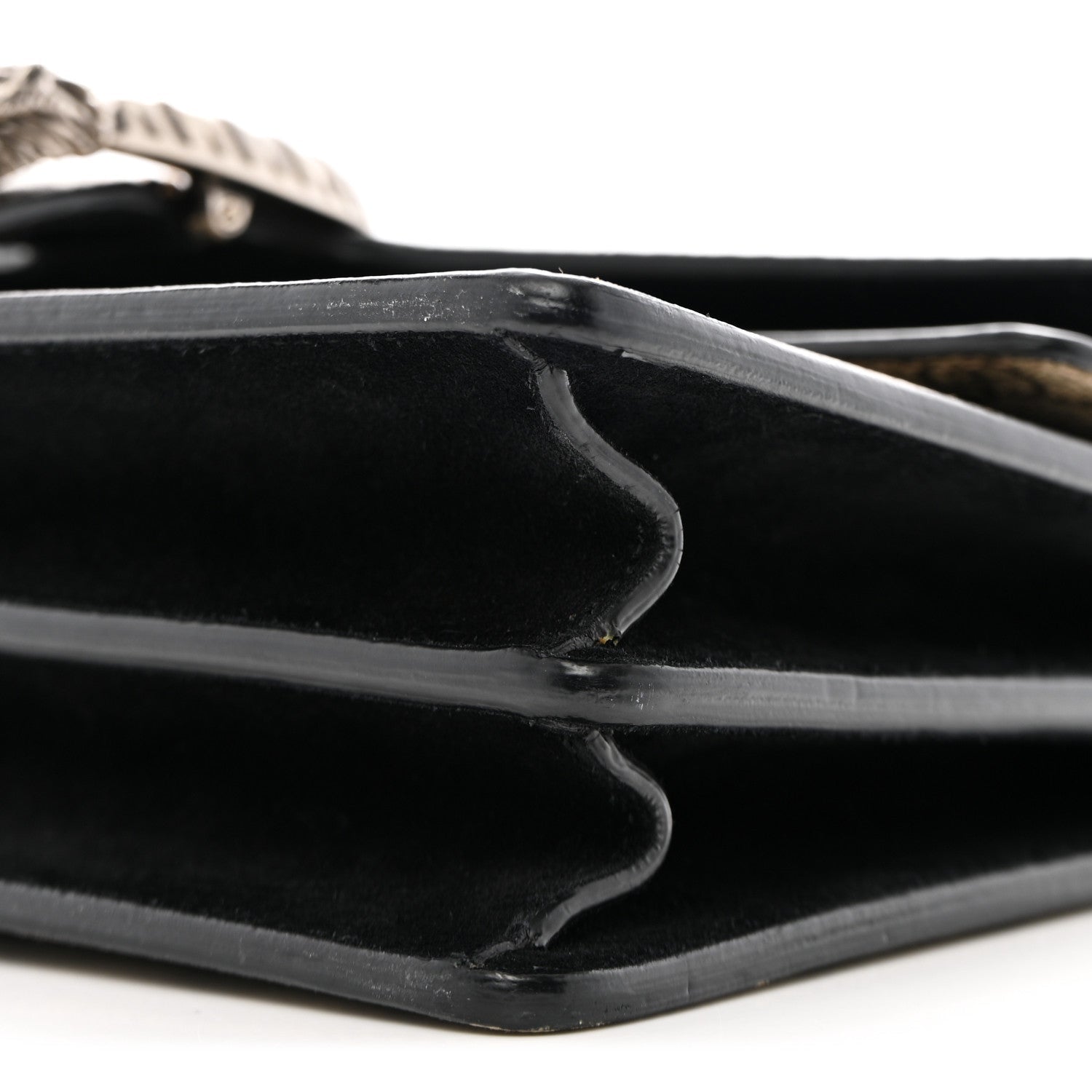 GG Supreme Monogram Small Dionysus Shoulder Bag Black