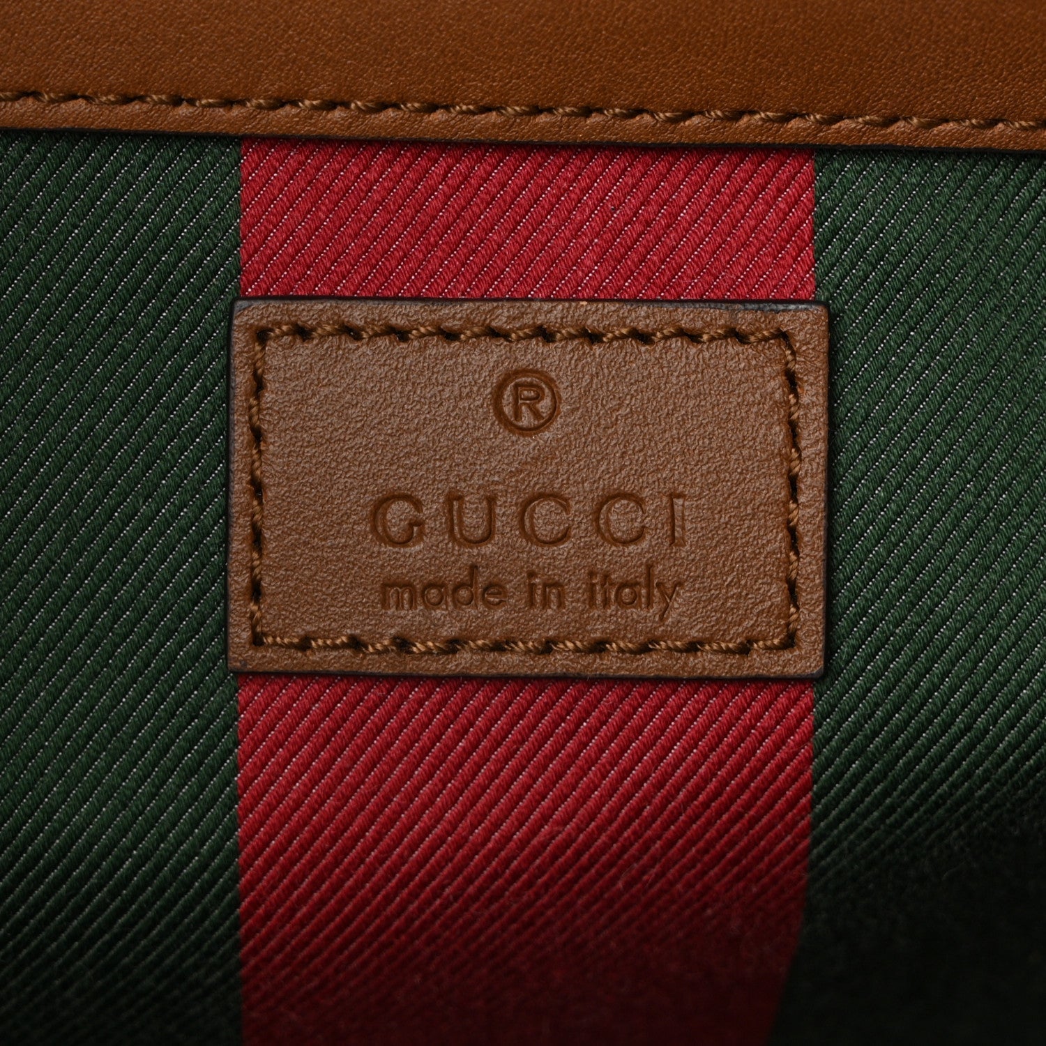 GG Supreme Monogram Emblem Maxi Tote Bag Beige Dark Brown