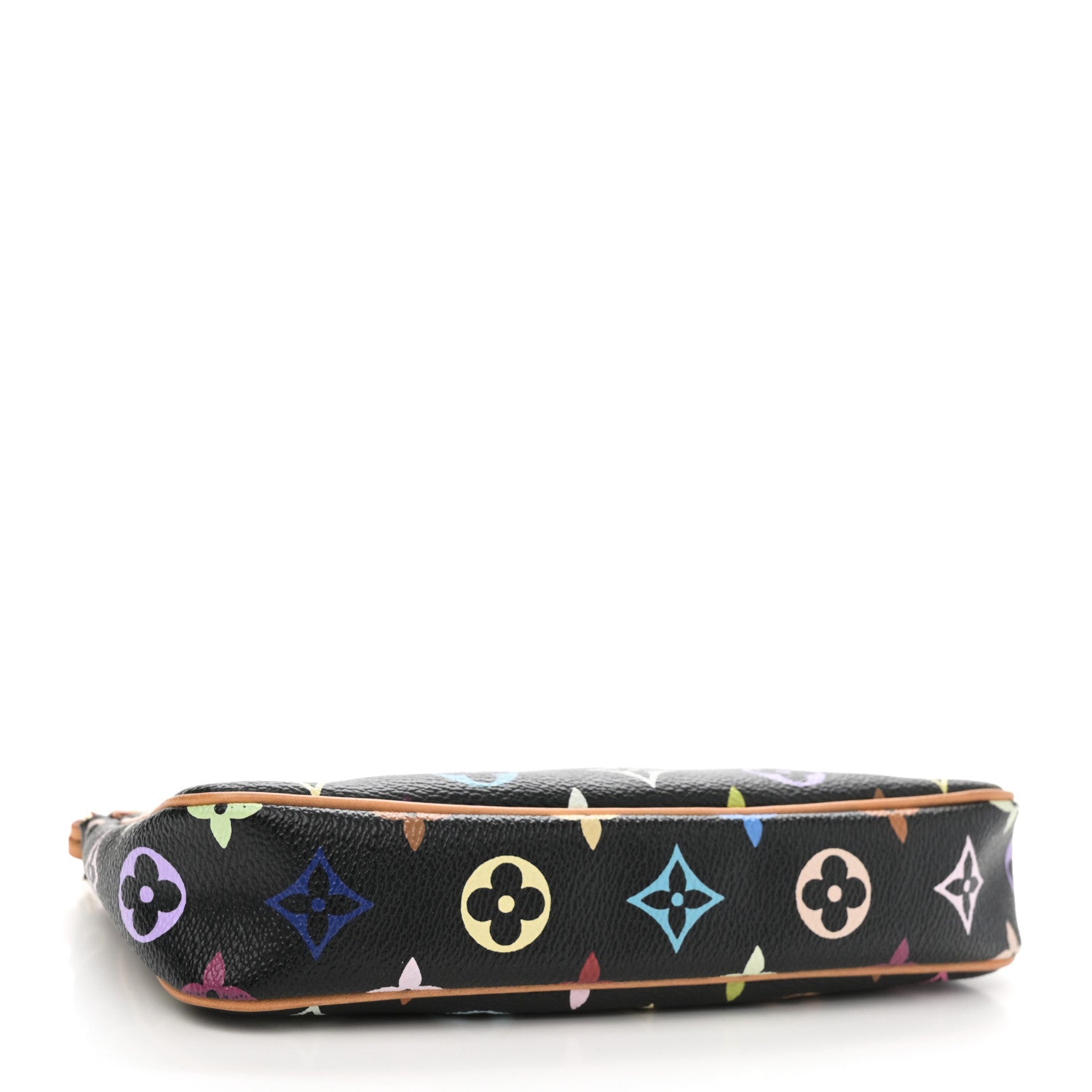 Monogram Multicolor Pochette Accessories Black