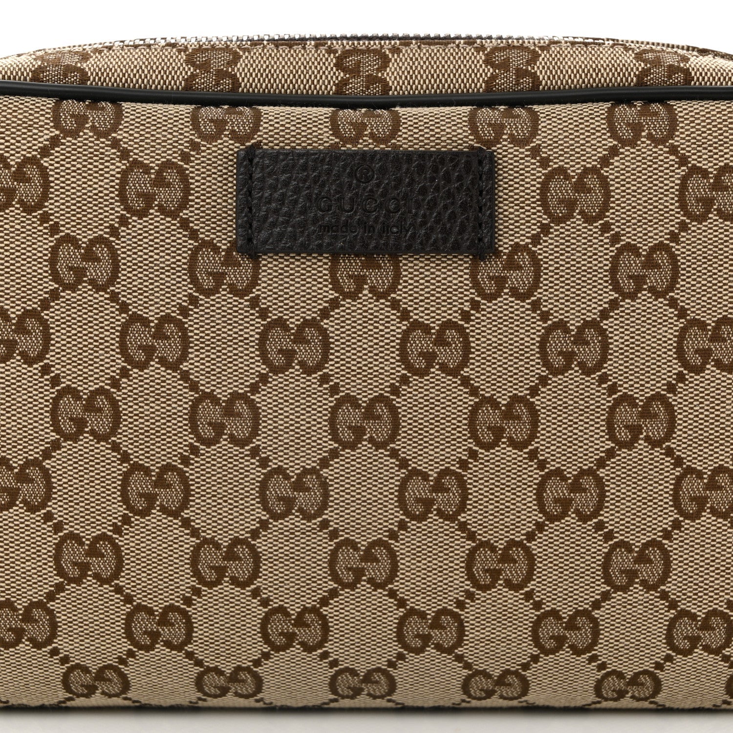 Monogram Belt Bag Dark Brown