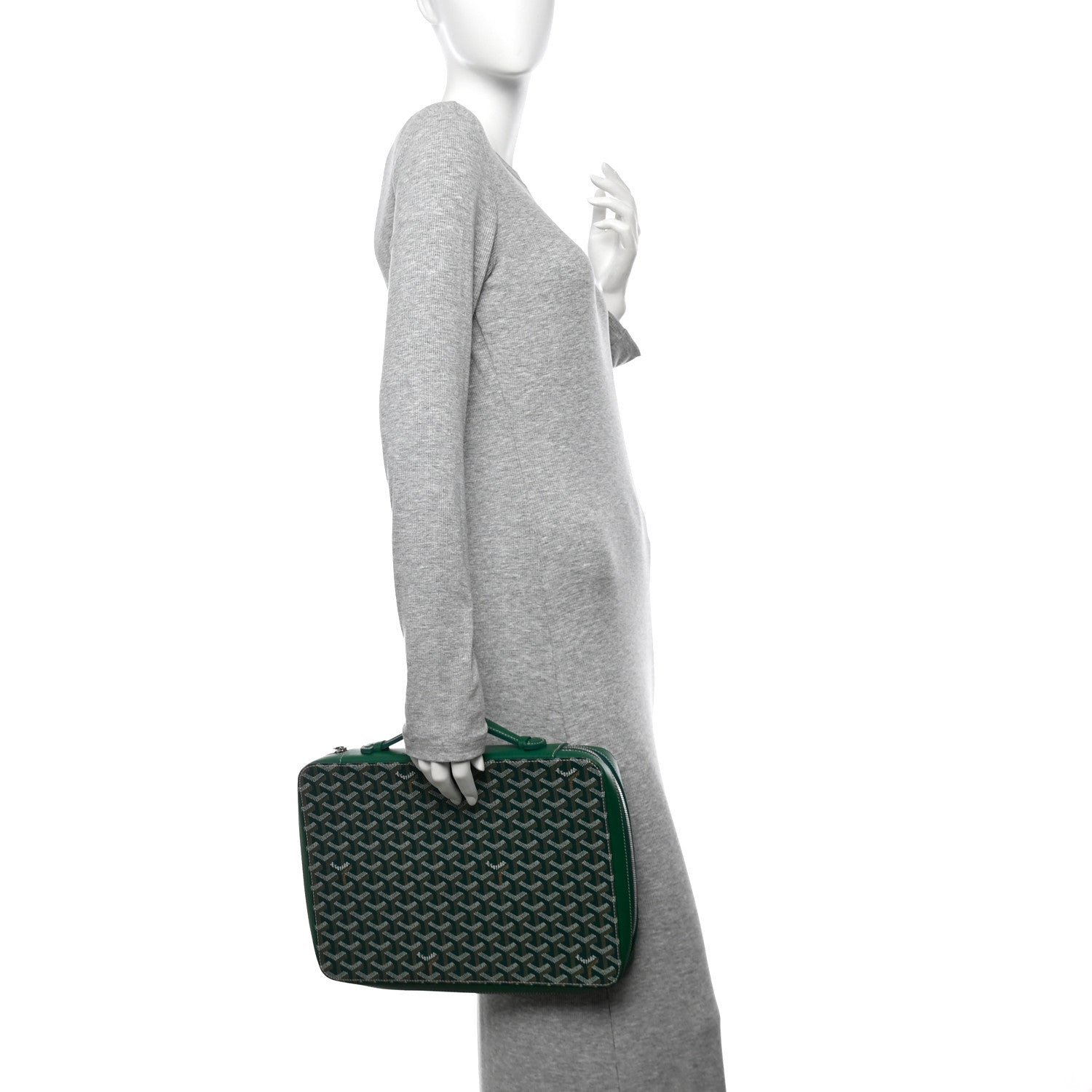 Goyardine Universal Companion Portfolio Green