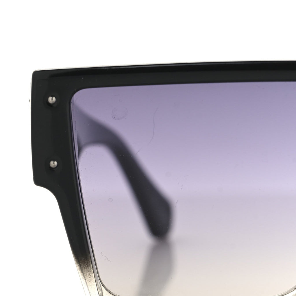 Acetate Swarovski Crystal Cyclone Sunglasses Z1736W Black