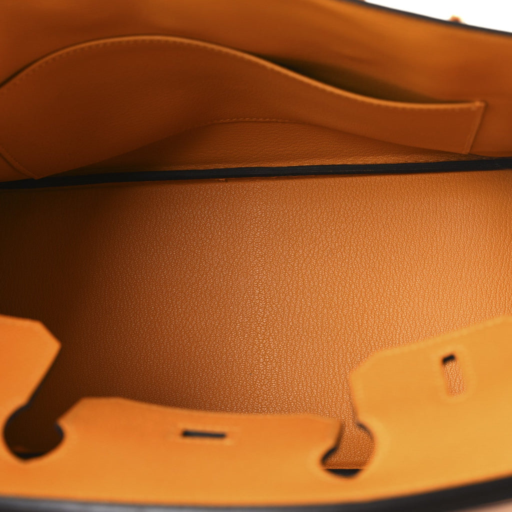 Epsom Horseshoe Birkin 30 Jaune D'Or