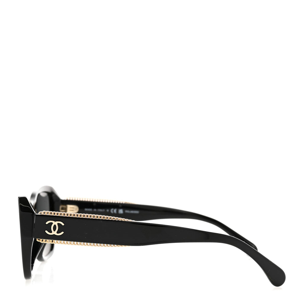 Acetate CC Sunglasses 5516-A Black