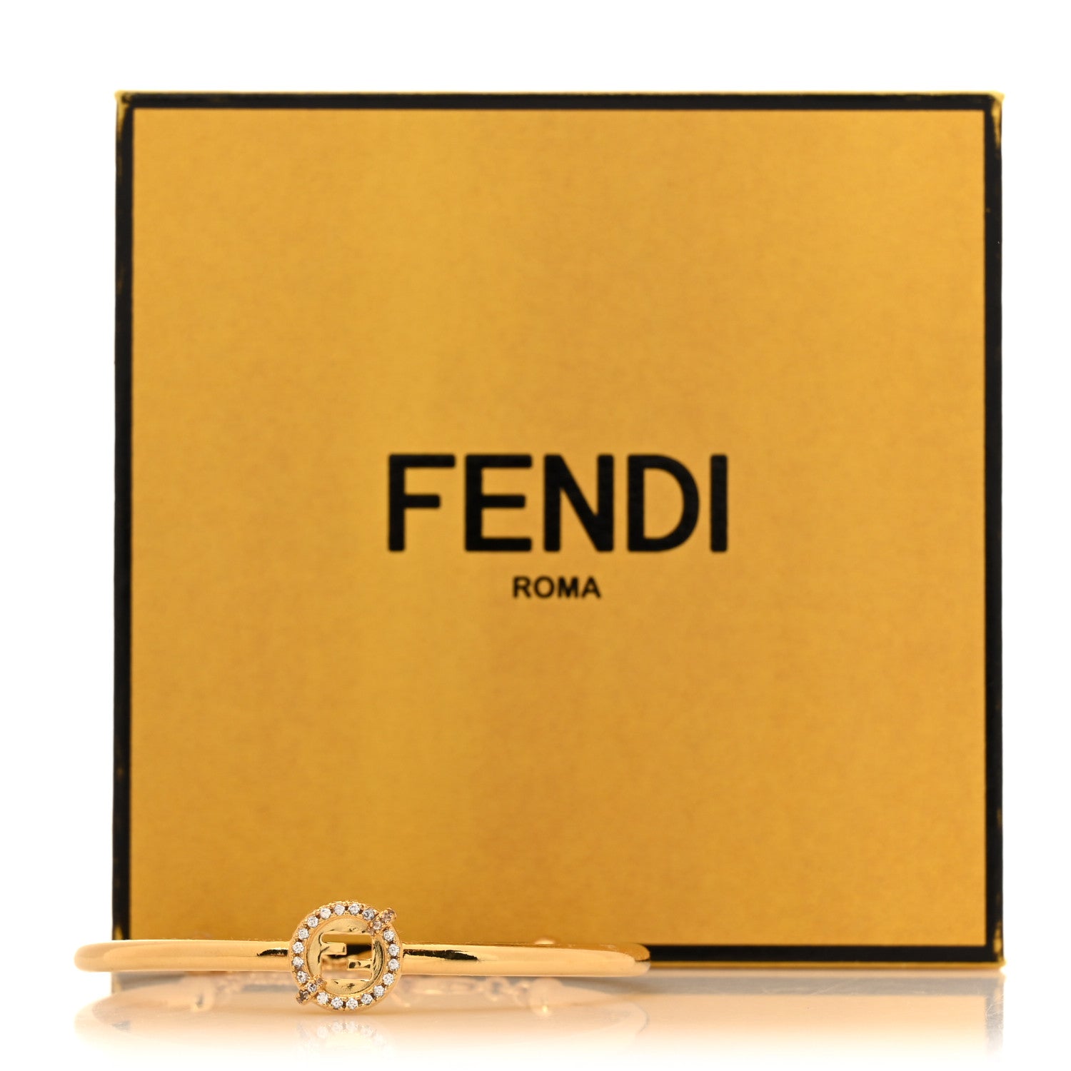 Metal Crystal EverRound Bracelet Gold