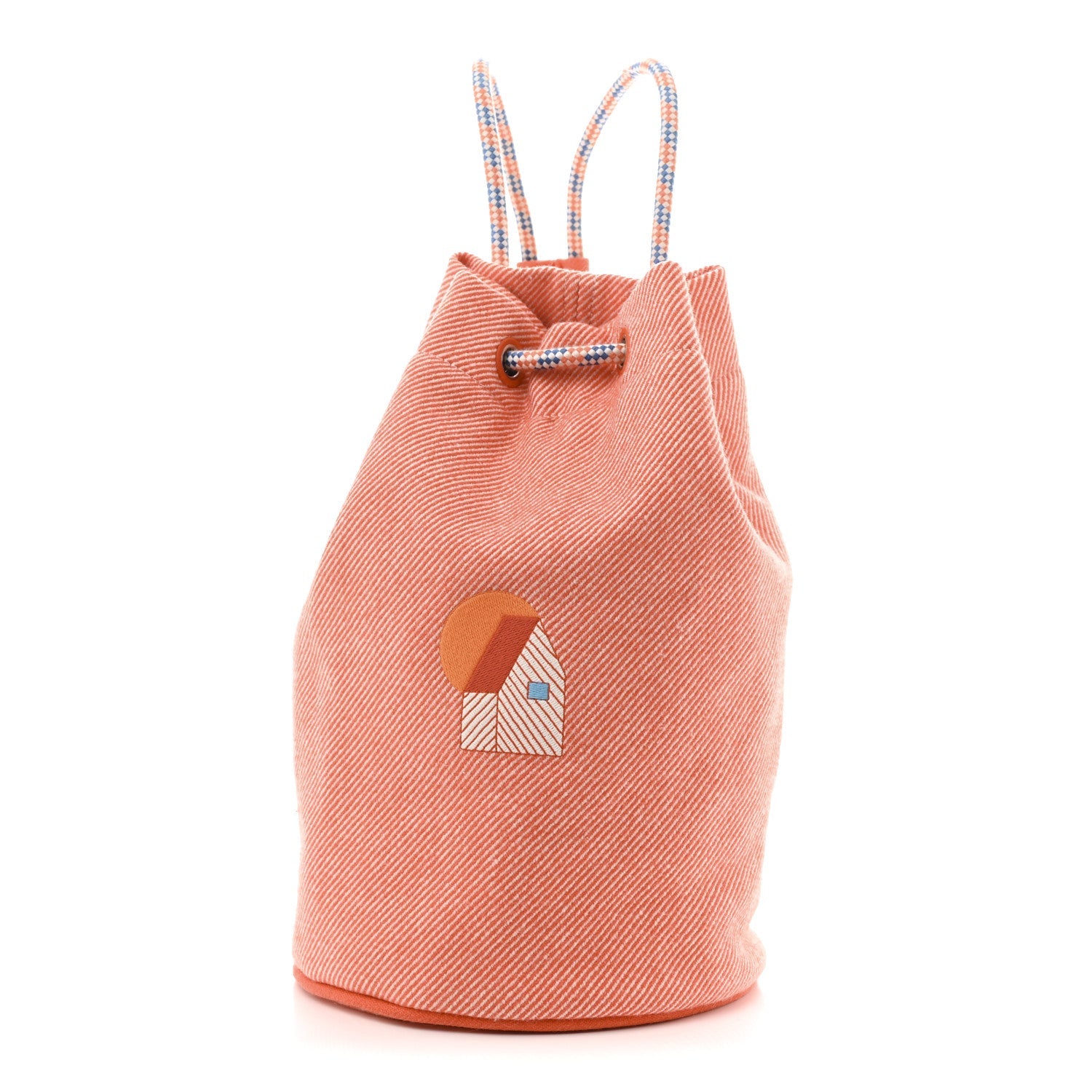 Les Cabanes Duffle Bag Orange Feu