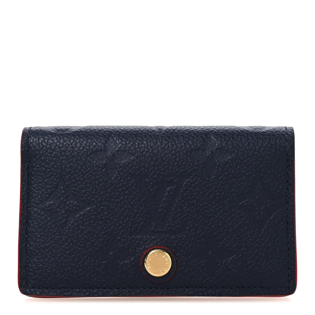 Empreinte Multicartes Marine Rouge