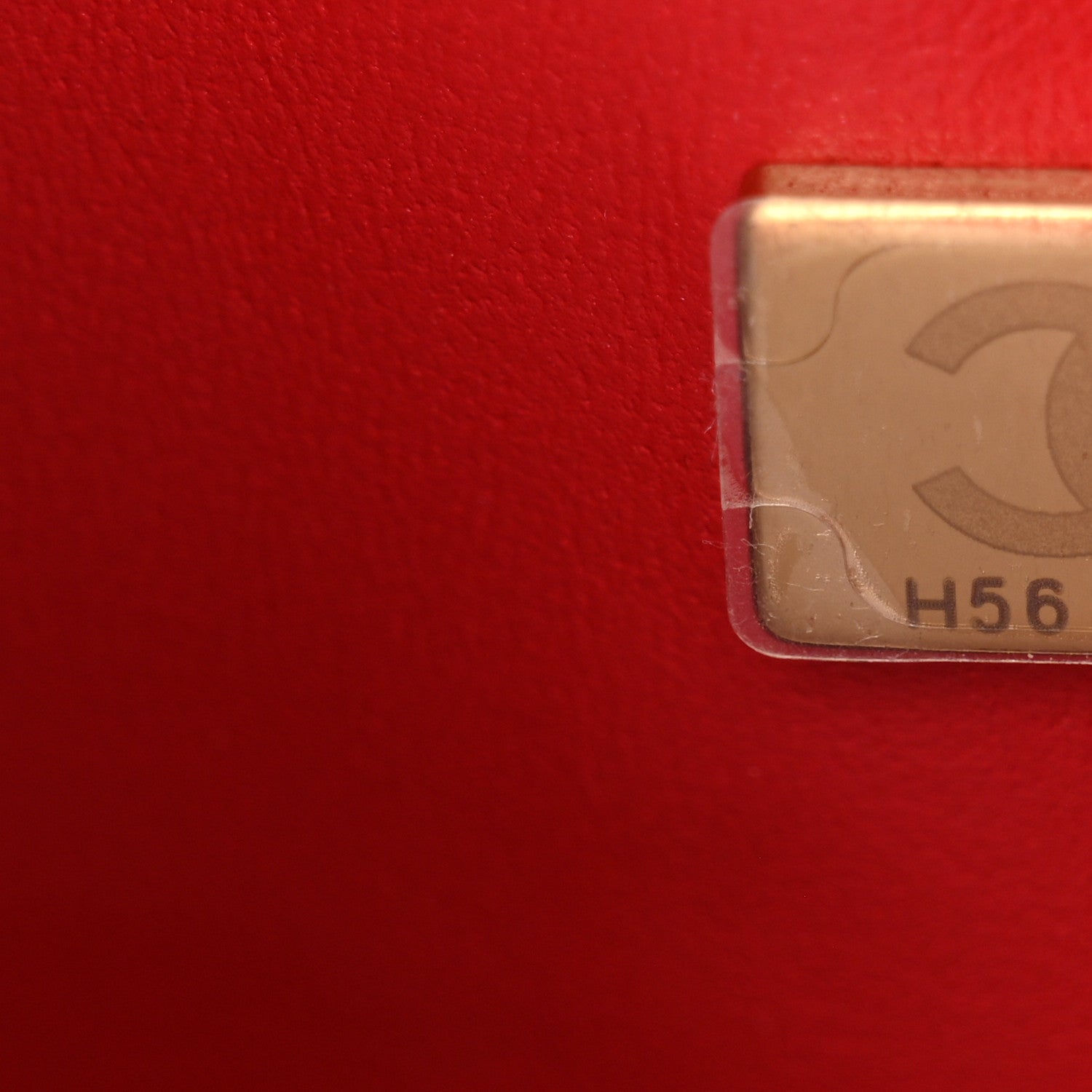 Caviar Quilted Small Double Flap Red