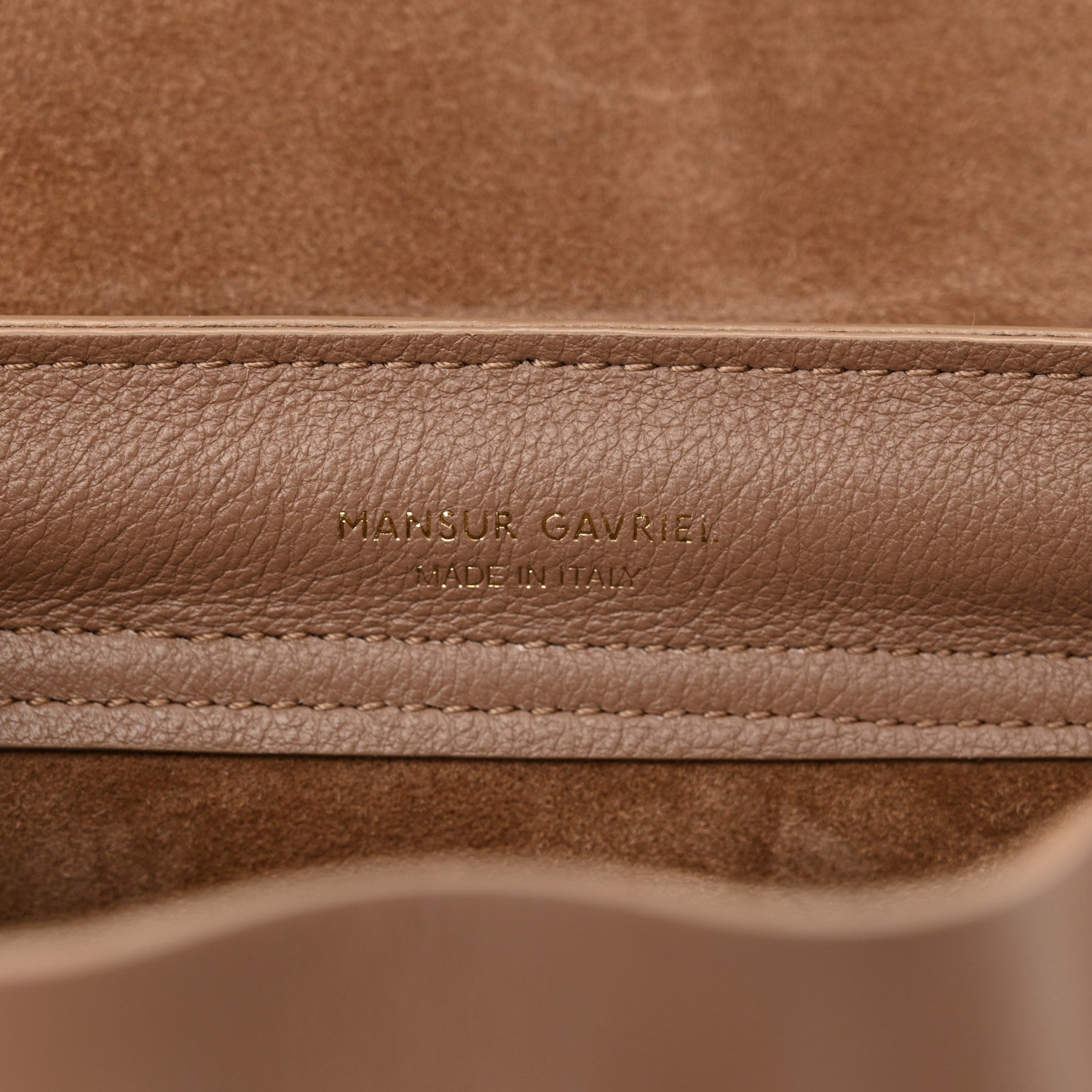 Calfskin Mini Soft Lady Bag Biscotto