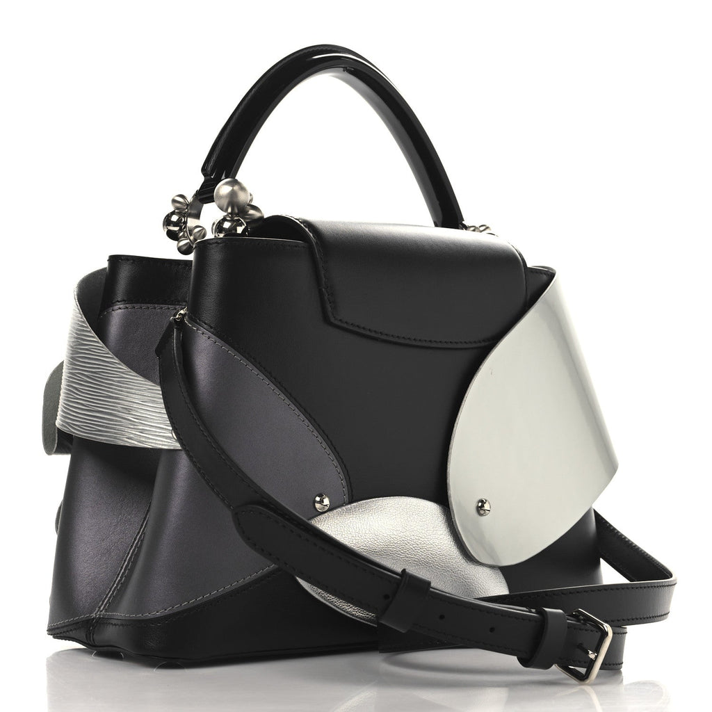 Calfskin Liu Wei Artycapucines Capucines PM Black Silver