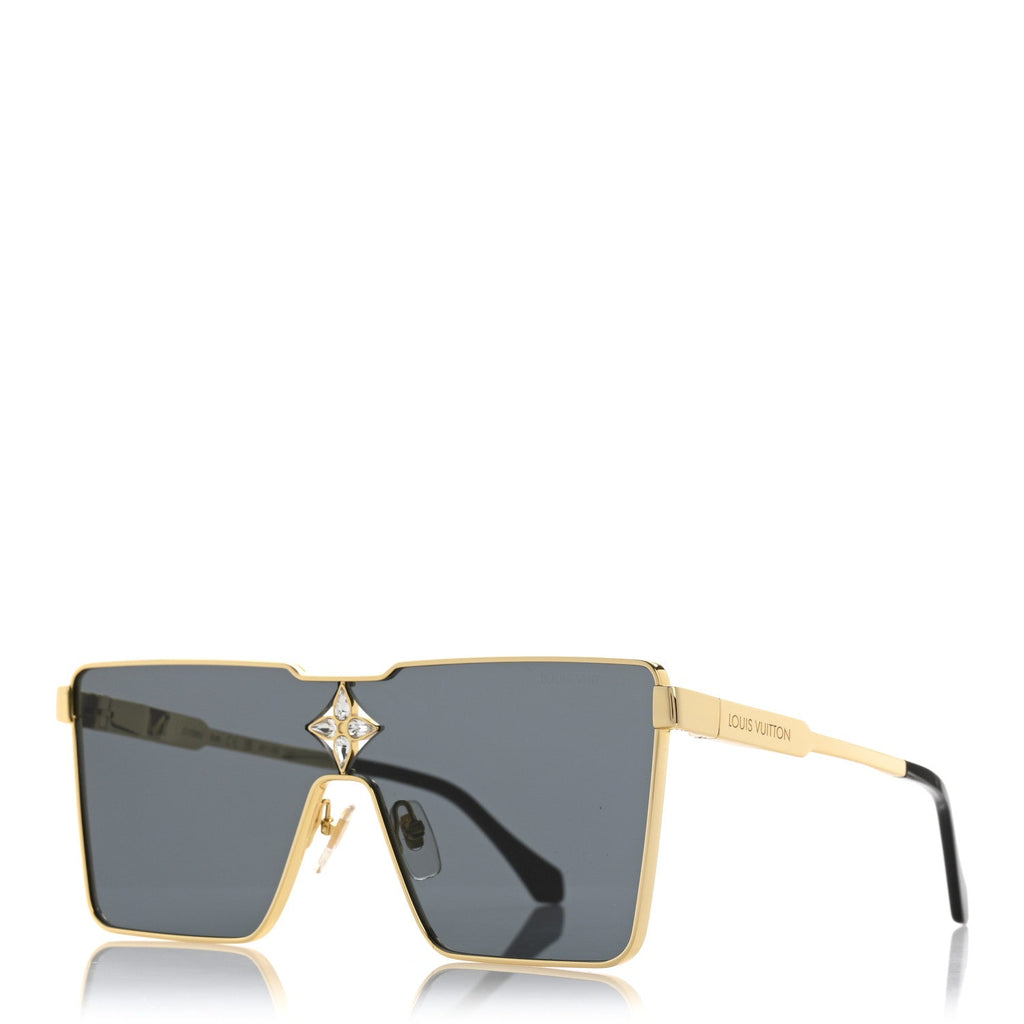Acetate Swarovski Crystal Cyclone Sunglasses Z1700U Gold