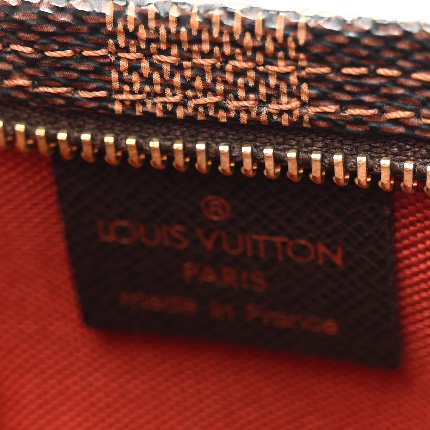 Damier Ebene Trousse Make Up Bag Pochette