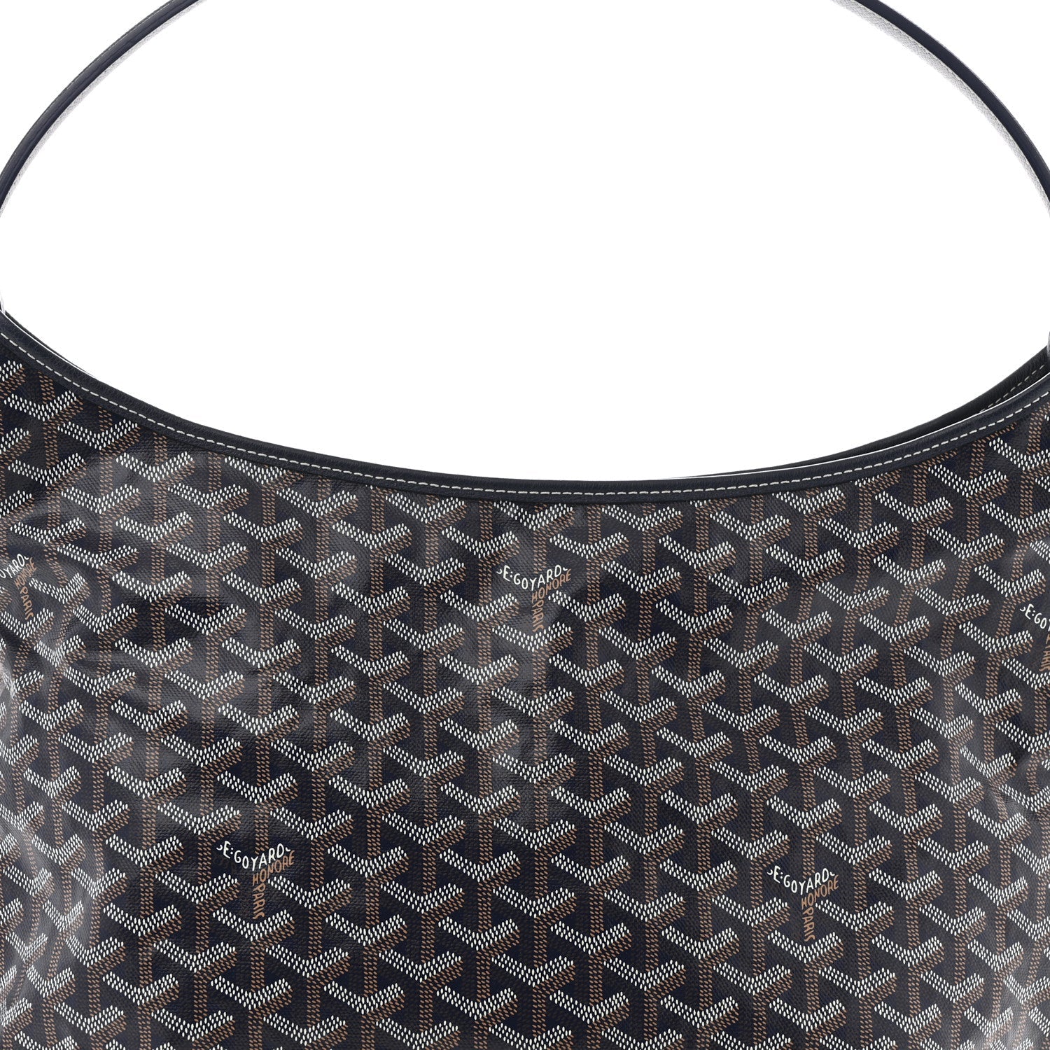 Goyardine Boheme Hobo Navy Blue