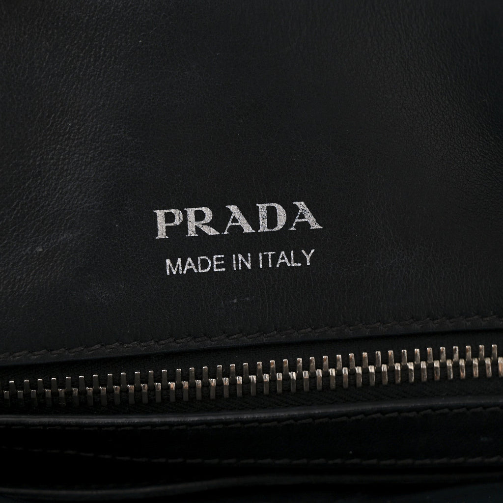 City Calf Tote Black