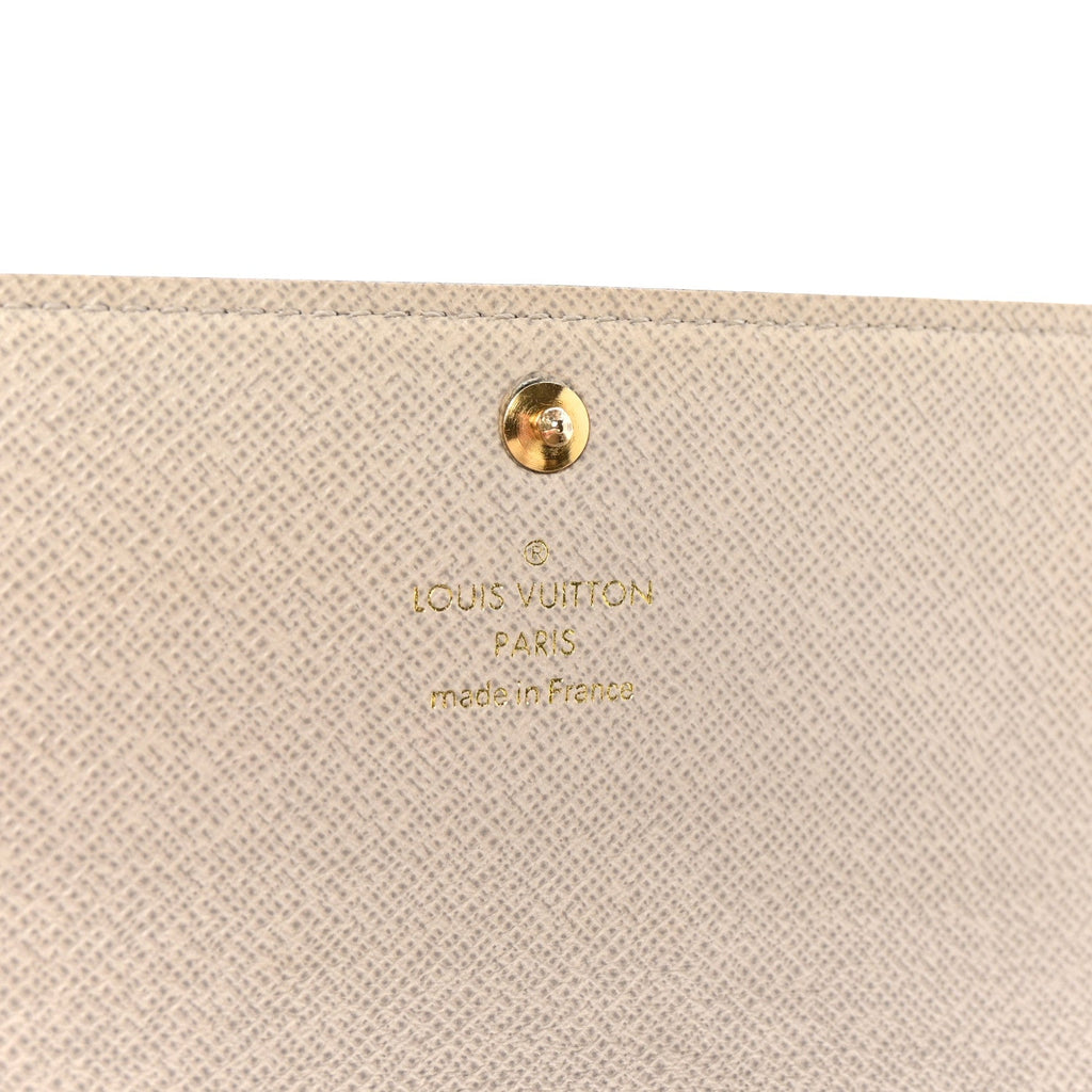 Monogram Dentelle Sarah Wallet Silver