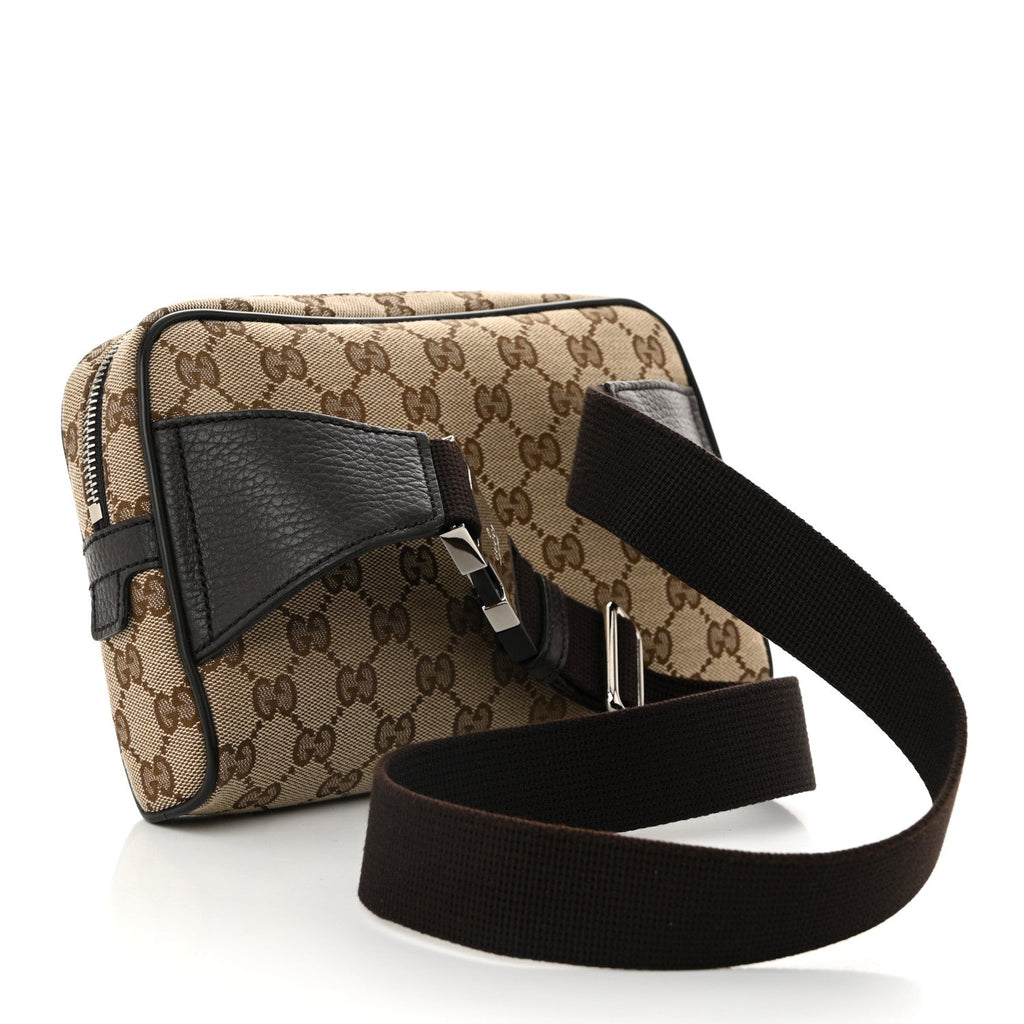 Monogram Belt Bag Dark Brown