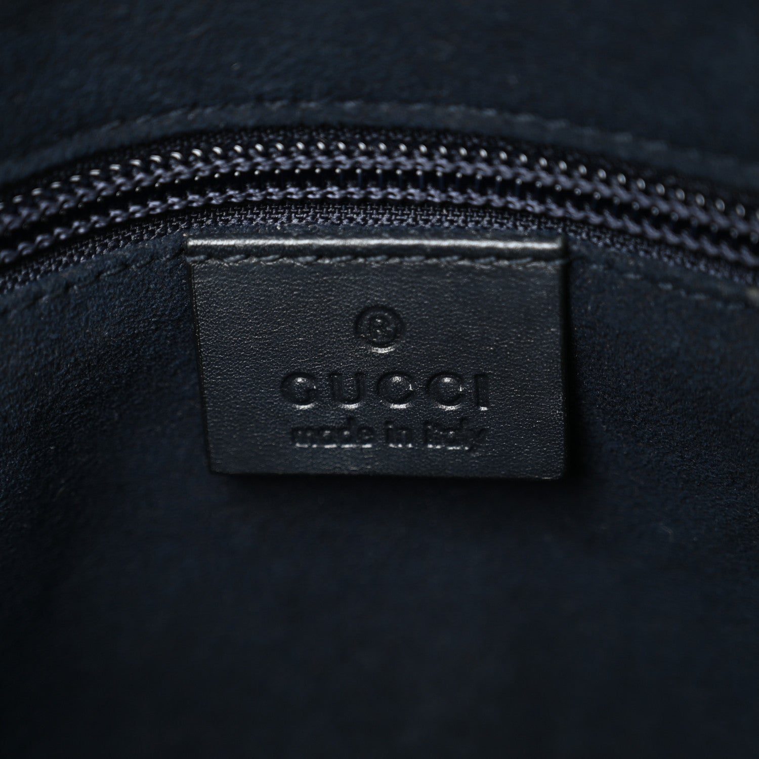 GG Supreme Monogram Blooms Small Zippered Tote Blue