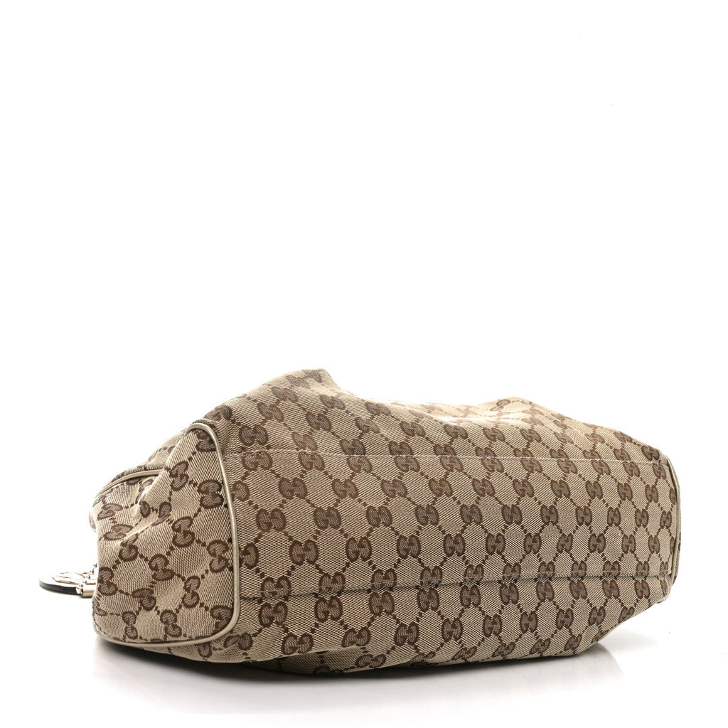 Monogram Medium Sukey Tote Champagne