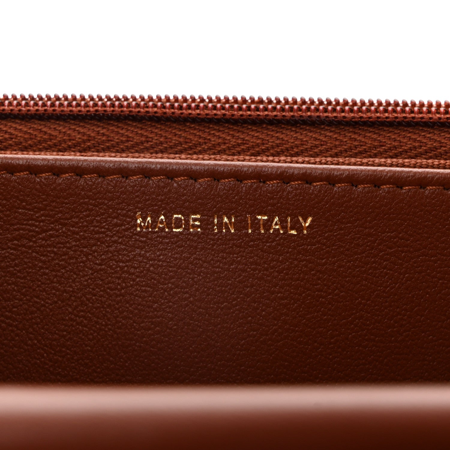 Lambskin Quilted Crystal Pearl CC Wallet On Chain WOC  Brown