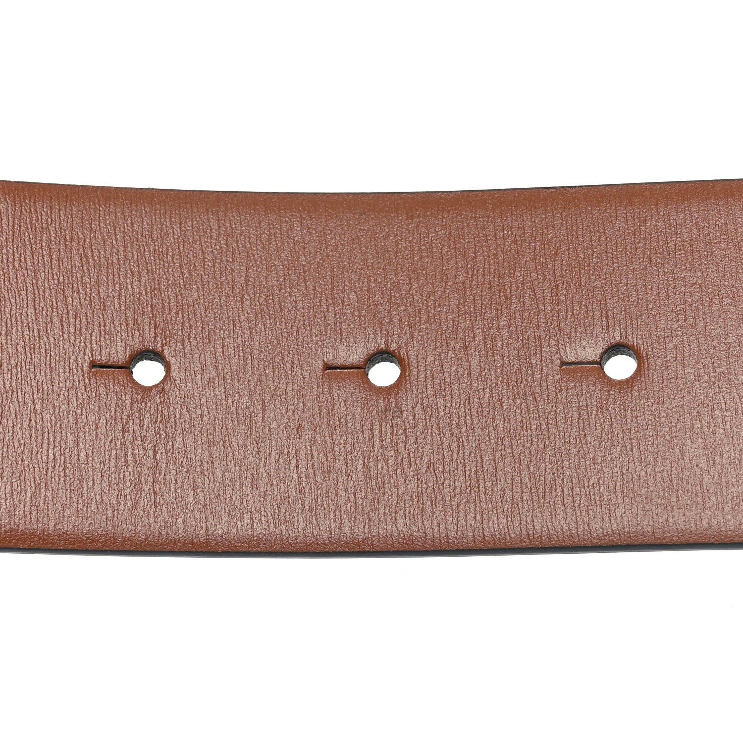 Glossy Calfskin VLogo Reversible 40mm Belt 80 32 Saddle Brown Black