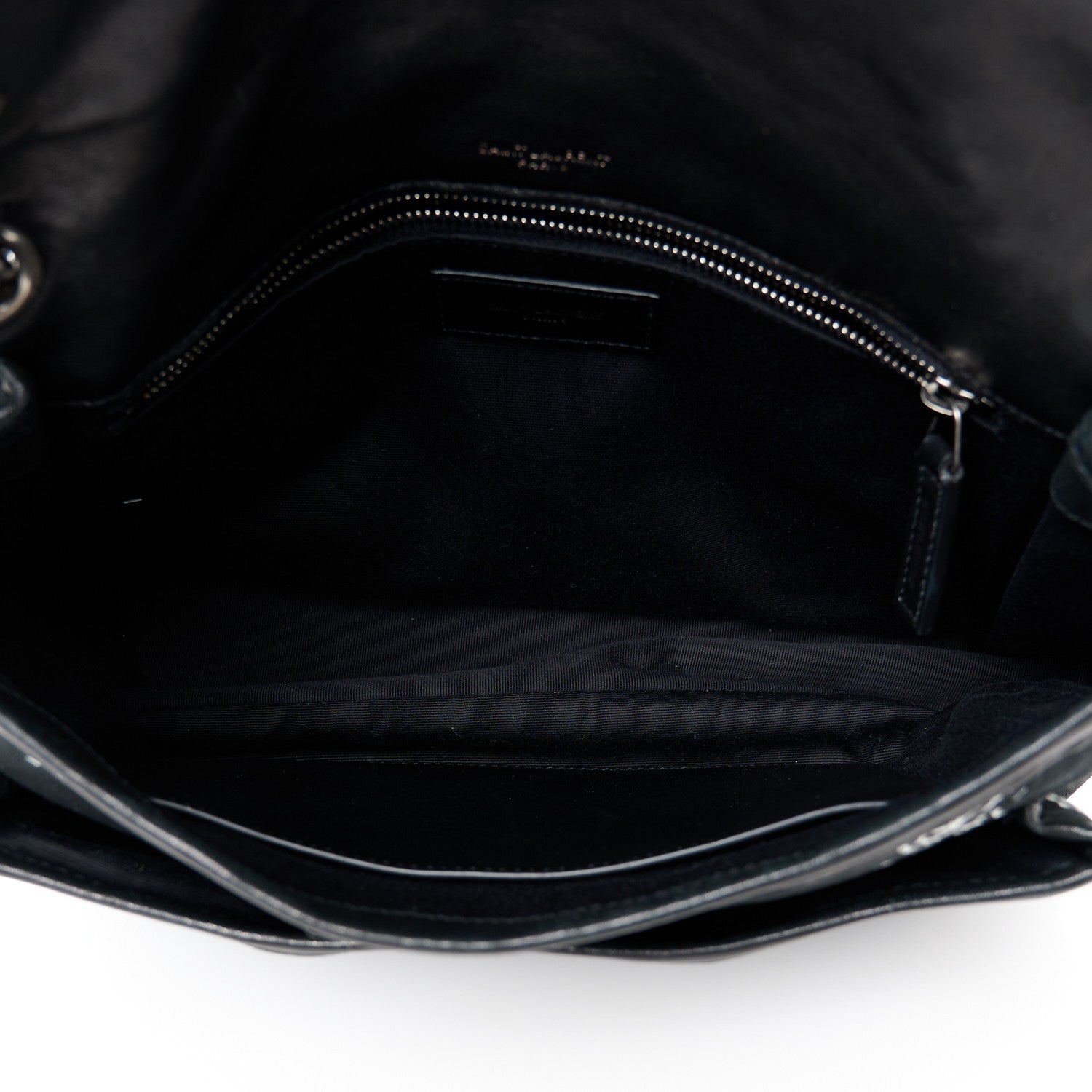 Cotton Bandana Monogram Medium Niki Chain Satchel Black White