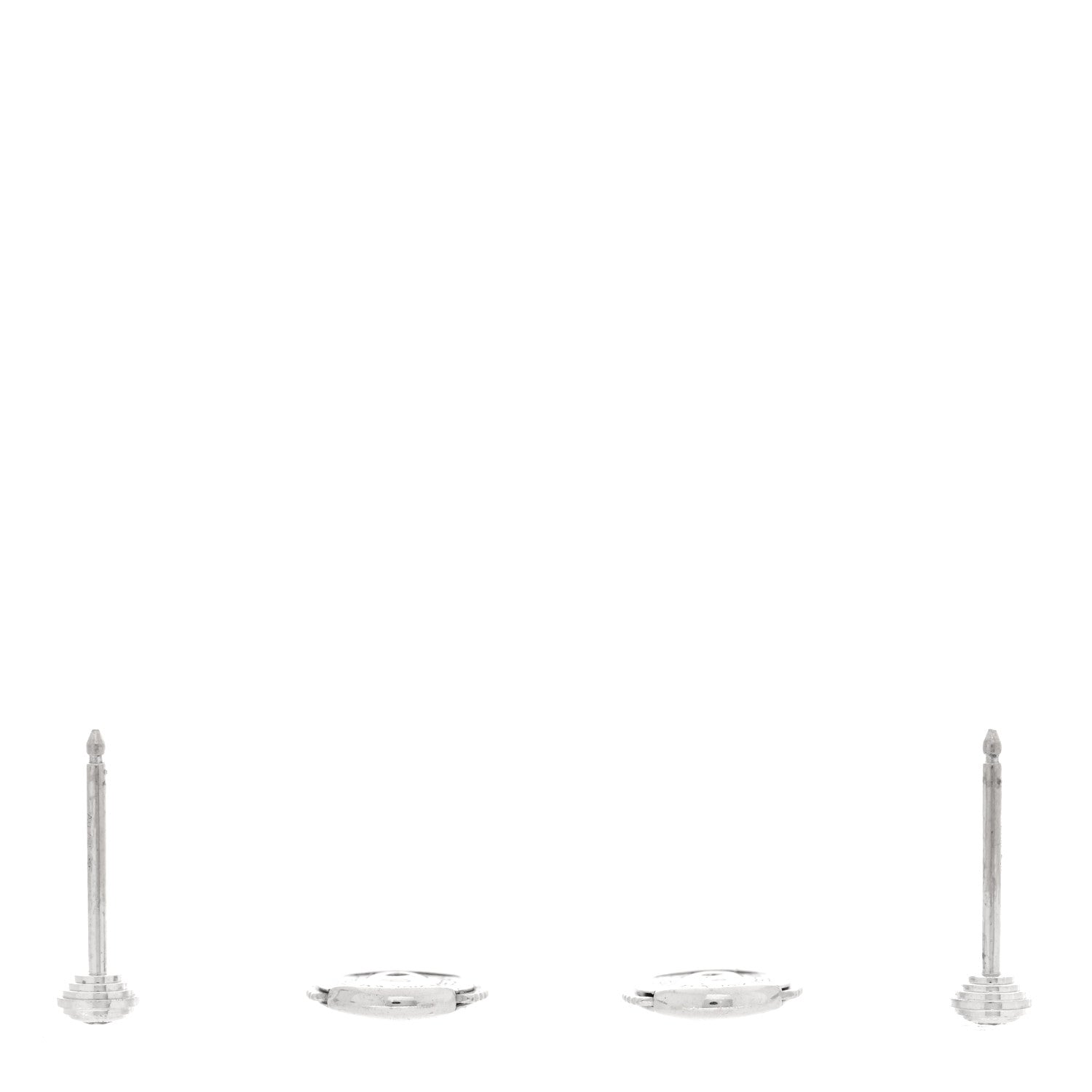 18K White Gold Diamond XS D'Amour Earrings