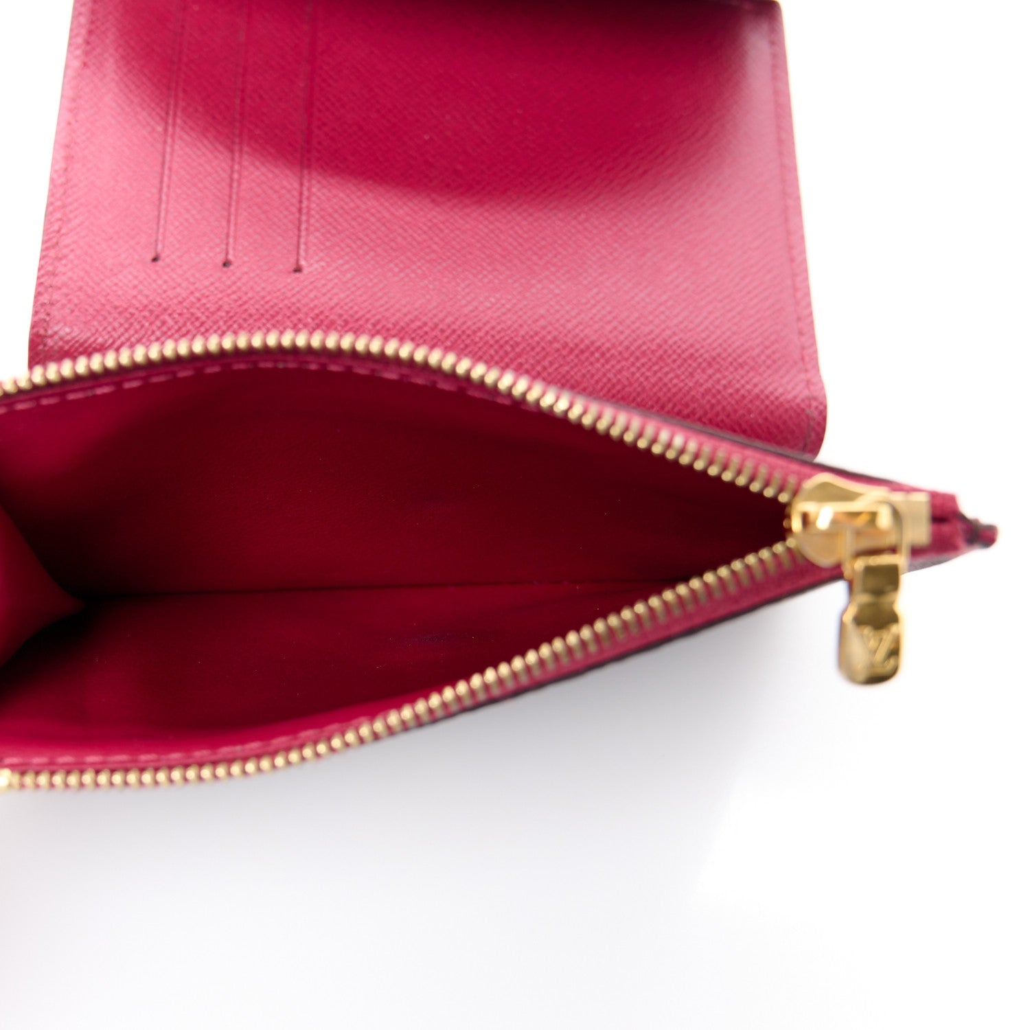 Monogram Ariane Compact Wallet Fuchsia