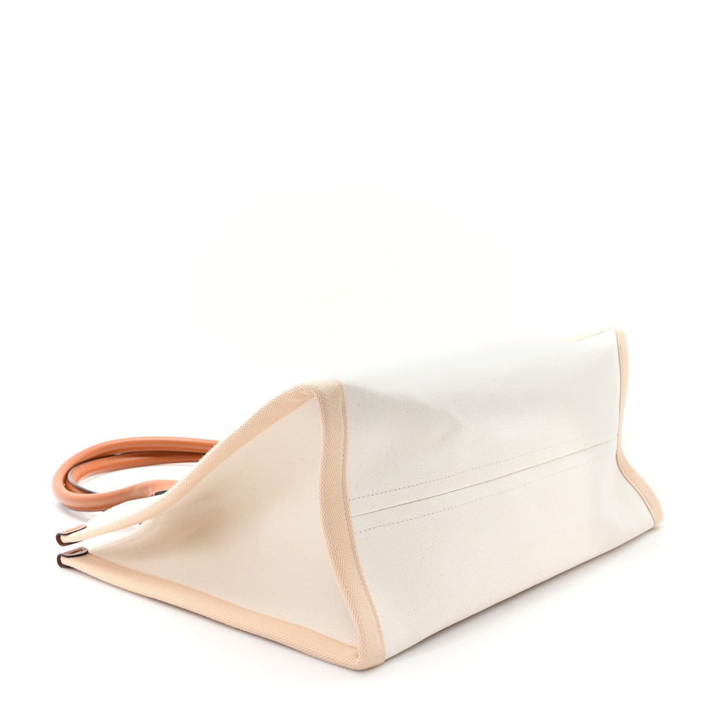 Canvas Nastroloubi Tote Natural Black