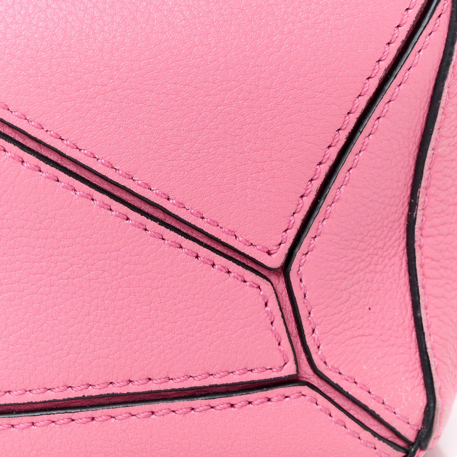 Calfskin Mini Puzzle Bag Wild Rose