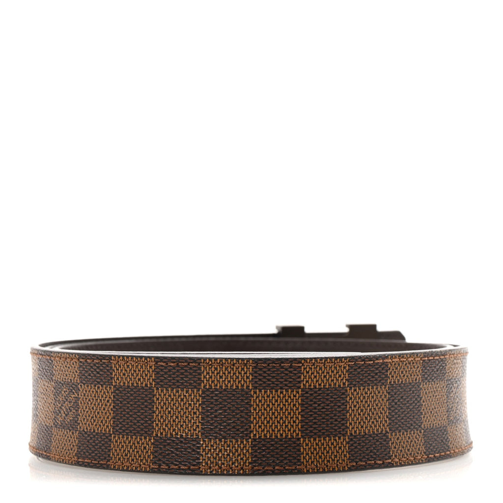 Damier Ebene 40mm LV Initiales 120 48 Belt