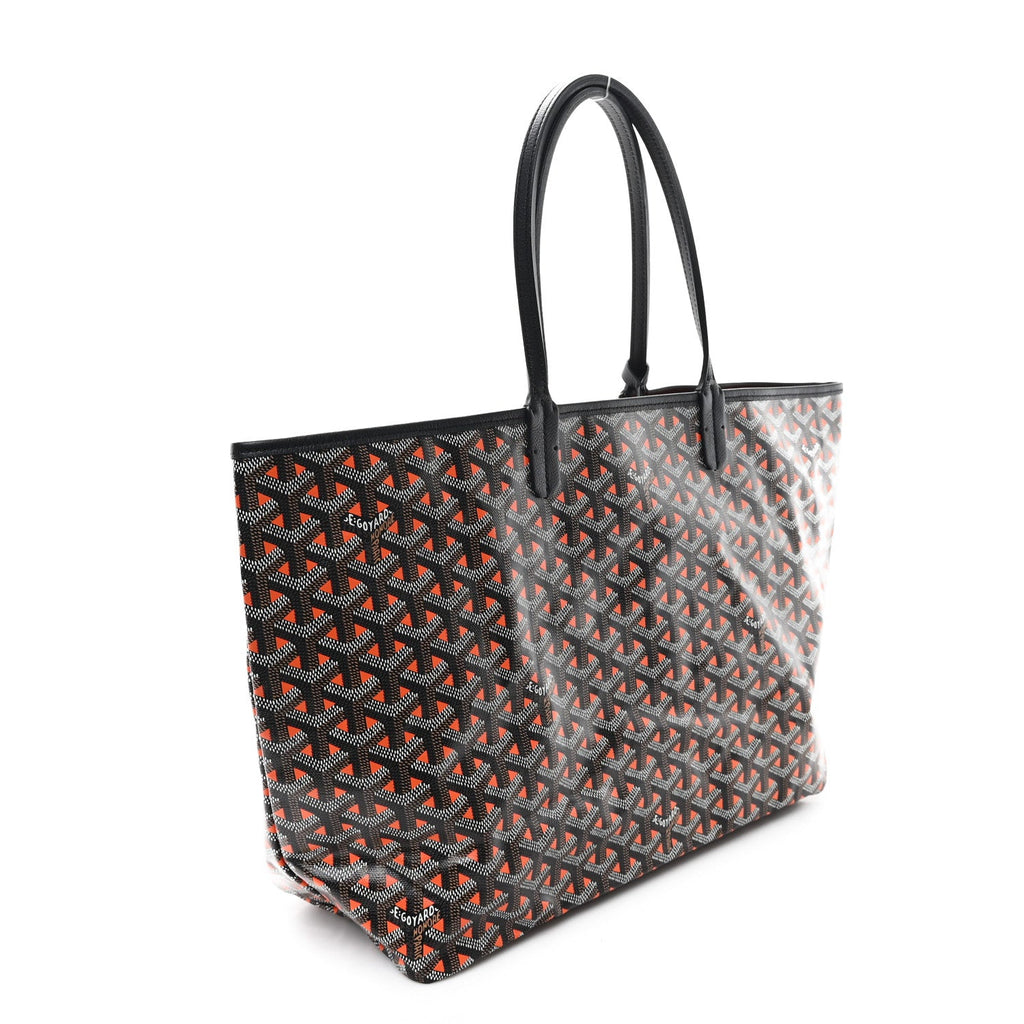 Goyardine Saint Louis Claire Voie PM Black Orange